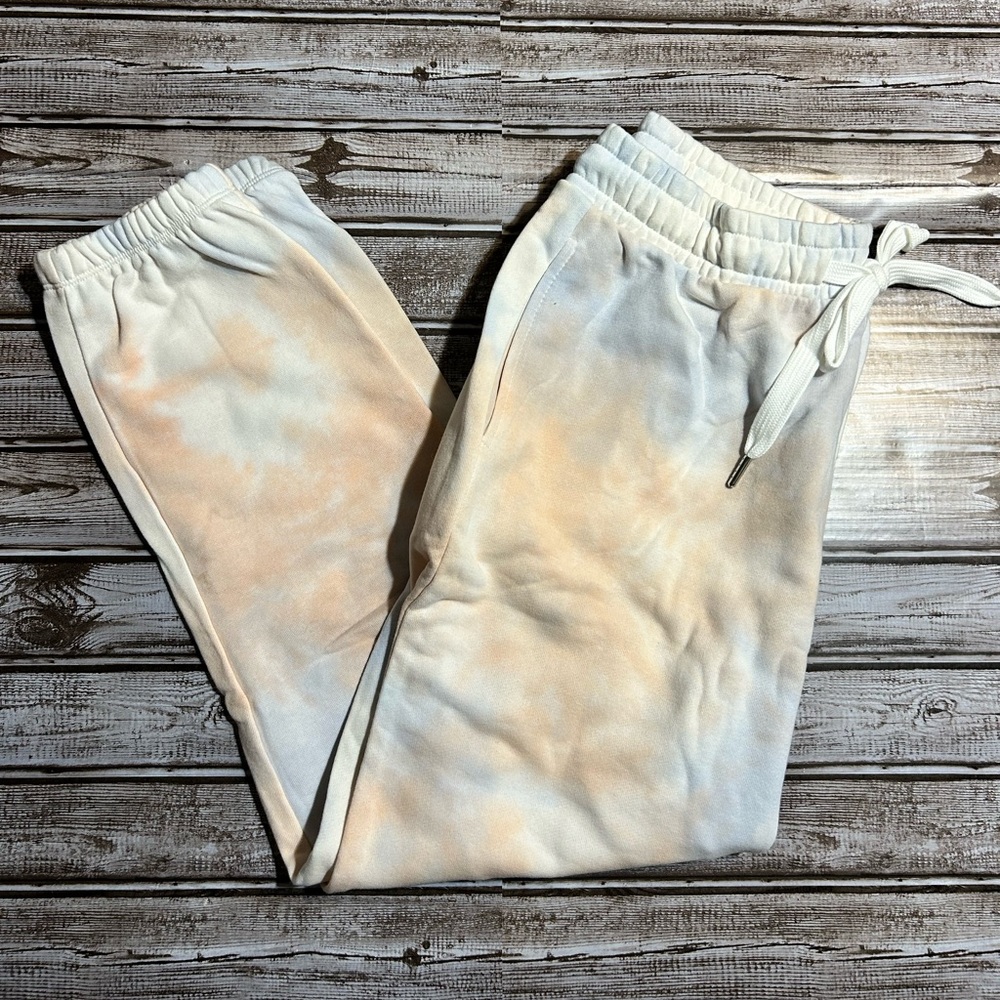 Elodie Pastel Tie-Dye Cozy Sweatpants Size Medium